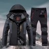 Herren-Winterset – Jacke und Hose mit Kapuze | Außenkomfort