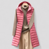 Langer Ärmelloser Damenweste Stepp – Elegantes Winterdesign