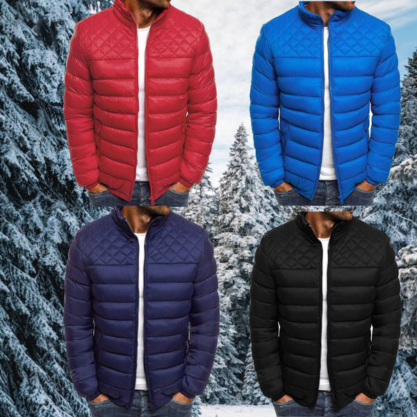 Veste d'Extérieur Matelassée Imperméable et Coupe-Vent pour Hommes