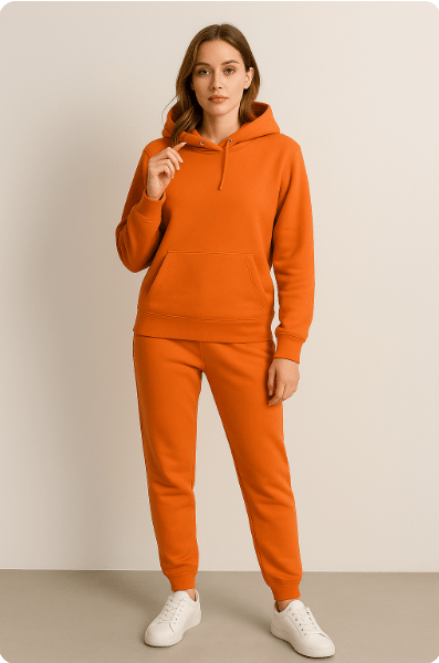 Unisex Kapuzenpullover- und Jogginghosen-Set für Komfort und Stil