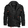 Men's Winter Outdoor Jacket – Warm Padded Coat with Hood