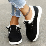 Women's Winter Sneakers – Warm Comfortable Shoes with Fur Lining