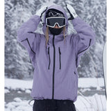 Veste de ski et snowboard unisexe – Manteau d’hiver avec capuche et ventilation