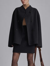 Manteau Oversize à Boutons pour Femmes - Élégant et Confortable