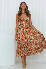 Buntes Sommerkleid für Strand und Partys