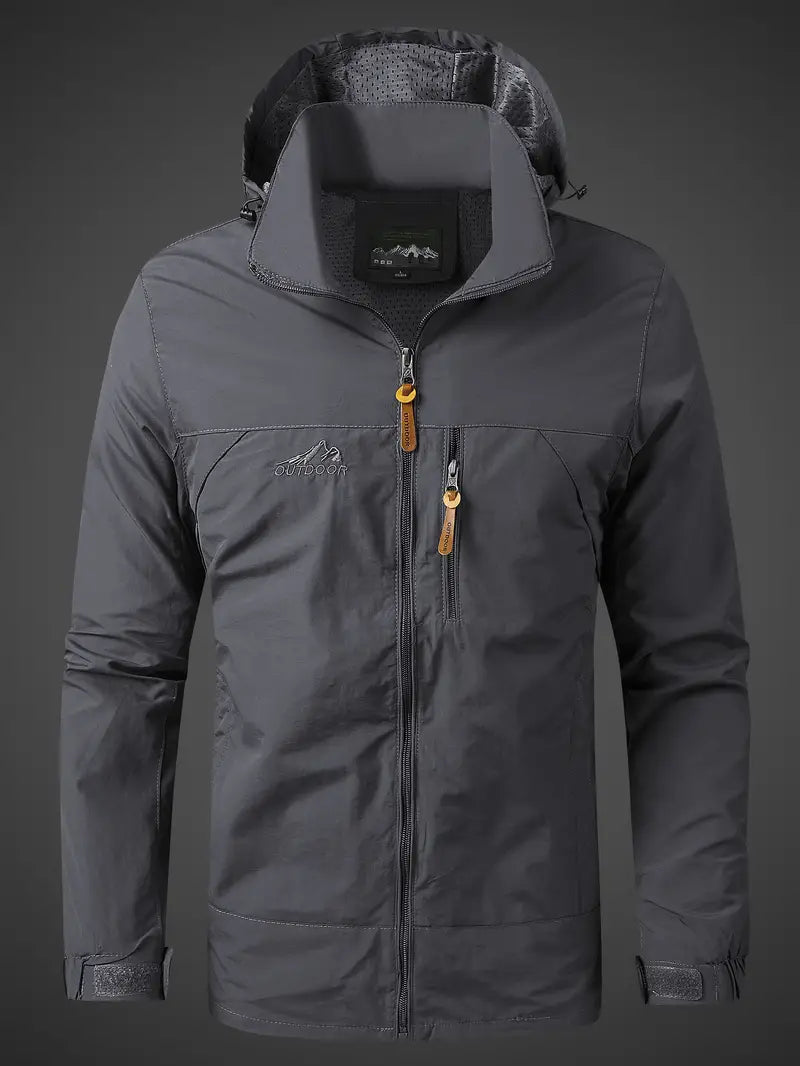 Outdoor-Jacke Herren Wasserdicht und Winddicht für Abenteuer