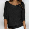 Pull femme confortable et polyvalent en tissu respirant