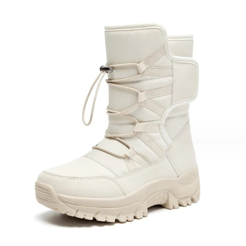 Winterstiefel Damen – Hohe warme und bequeme Schneestiefel