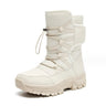 Winterstiefel Damen – Hohe warme und bequeme Schneestiefel