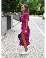 Bequemes Sommerkleid mit atmungsaktivem Design