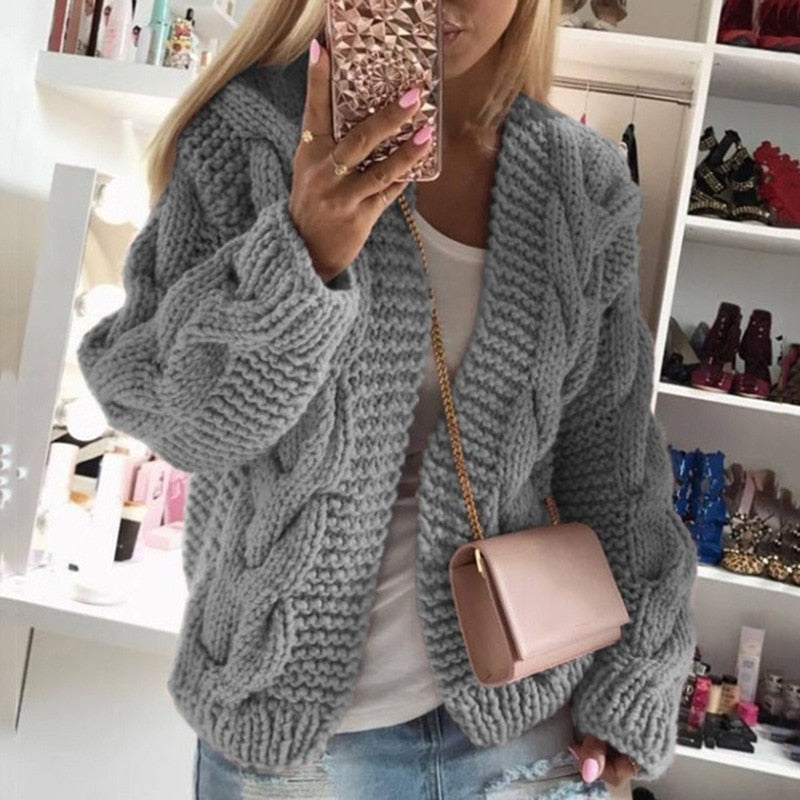 Luxus Strickweste für Damen – Weich, Warm und Elegant für Alle Jahreszeiten