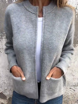Oversize Strickweste für Damen – Weicher und bequemer Herbstcardigan