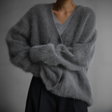 Damen Oversize Strickweste – Weich, Warm und Luxuriös
