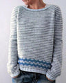 Damen Strickpullover im Retro-Stil für Herbst und Winter