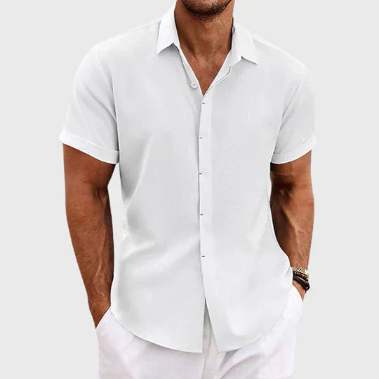 Chemise Décontractée à Boutons pour Hommes