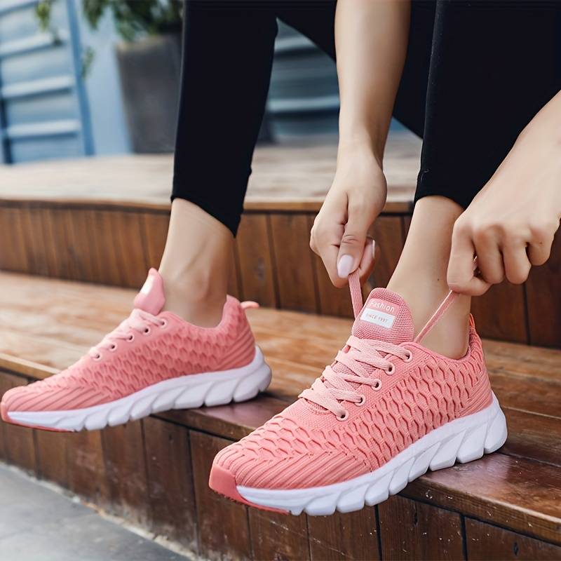 Baskets Femme Confortables avec Semelle Intérieure en Mousse à Mémoire de Forme