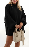 Women's Oversized Knit Sweater – Casual and Comfortable Winter Sweater