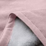 Damen-Wintermantel – Warme Sherpa-Jacke mit Kapuze und Knebelverschluss