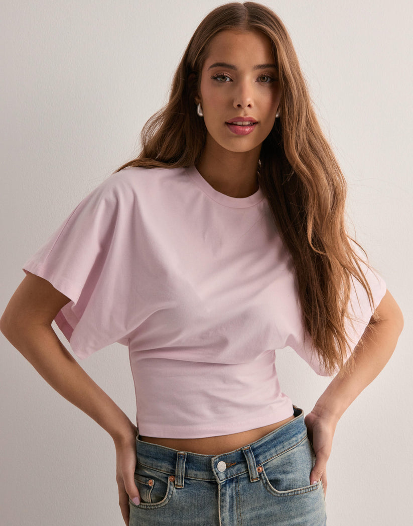 T-Shirt mit weitem Schnitt und bequemer Passform