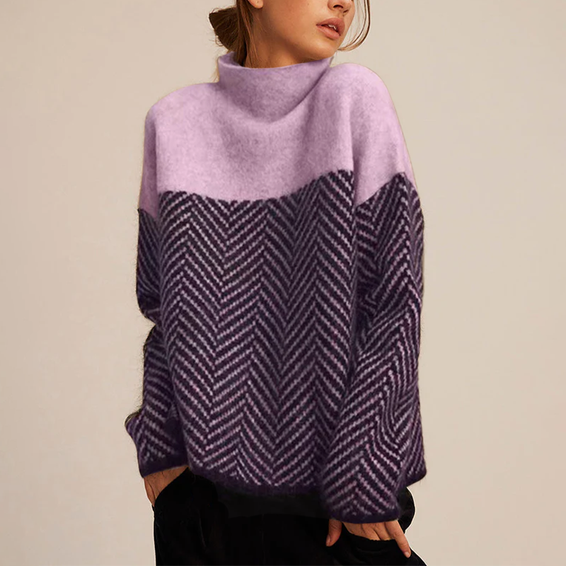 Pull Col Roulé Doux pour Confort et Style