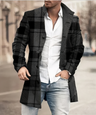Long Men's Coat – Elegant and Stylish Coat for Autumn and Winter