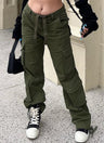Damen Cargo-Hose – Bequeme Streetwear-Hose mit Taschen-Details
