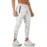Herren-Jogginghose – Tarn-Sporthose mit Reißverschlusstaschen und Kordelzug