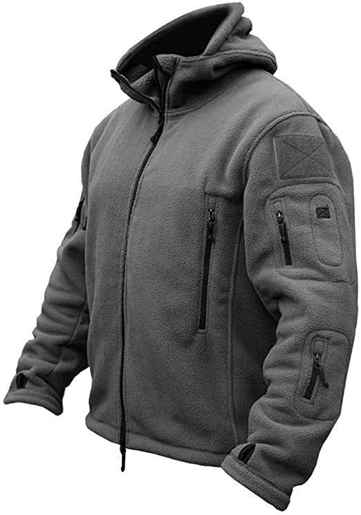 Men's Tactical Hoodie Jacket – Comfortable Outdoor Jacket with Hood