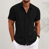 Chemise Décontractée à Boutons pour Hommes