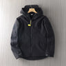 Outdoor-Jacke Herren – Funktionelle Jacke mit Kapuze und Reißverschlusstaschen