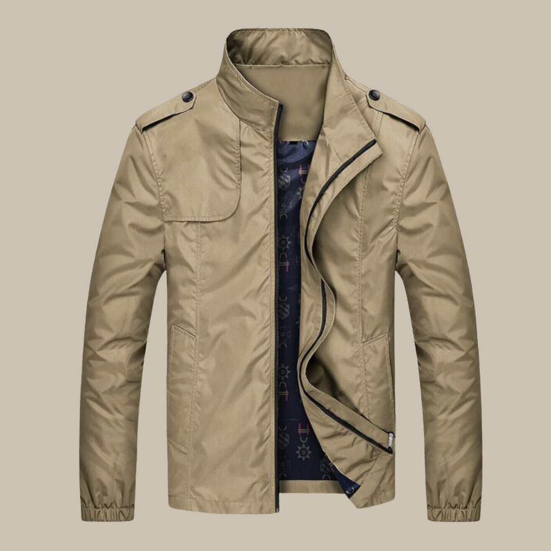 Herrenjacke mit Kragen – Leichte Übergangsjacke Herbstedition