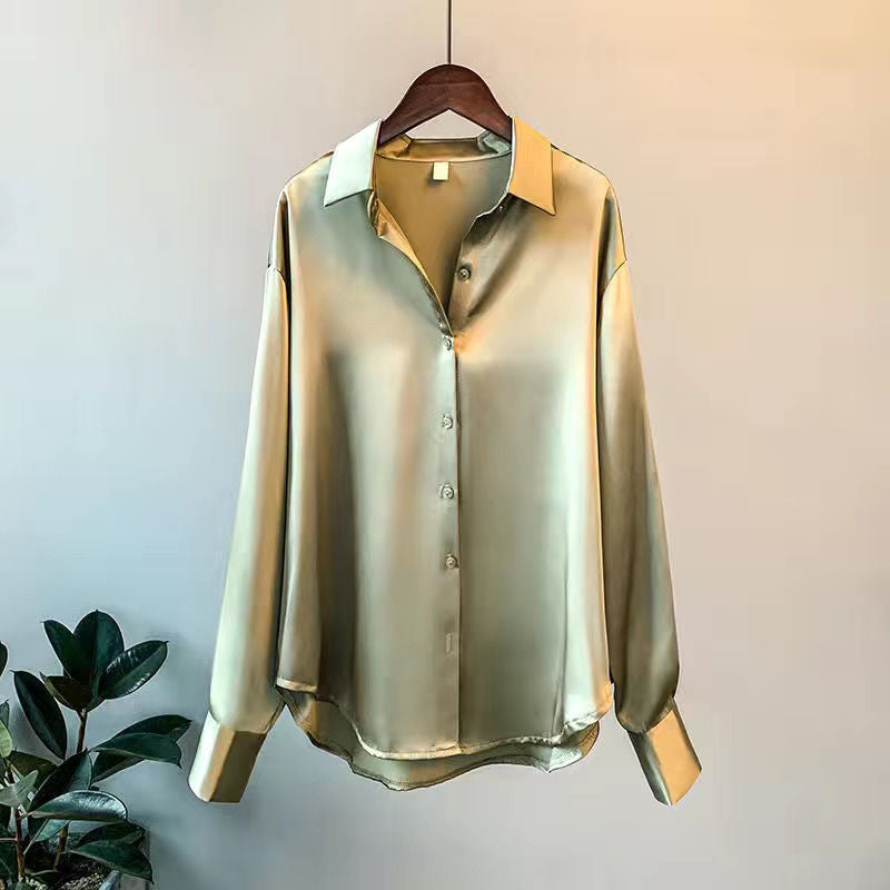 Blouse en Soie Femme | Design Élégant & Intemporel