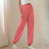 Damen-Jogginghose – Bequeme Freizeithose mit elastischem Bund