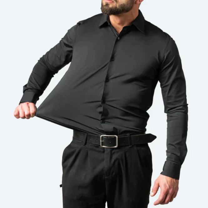 Chemise Extensible pour Hommes | Confortable et Élégante avec Technologie Super Stretch