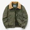 Bomberjacke Herren – Warme Winterjacke mit Teddy-Kragen