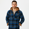 Plaid Shirt Jacket for Men with Hood – Warm and Stylish Design