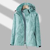 Damen Wintermantel mit Kapuze – Warme Winddichte Jacke mit elegantem Design