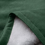 Damen-Wintermantel – Warme Sherpa-Jacke mit Kapuze und Knebelverschluss
