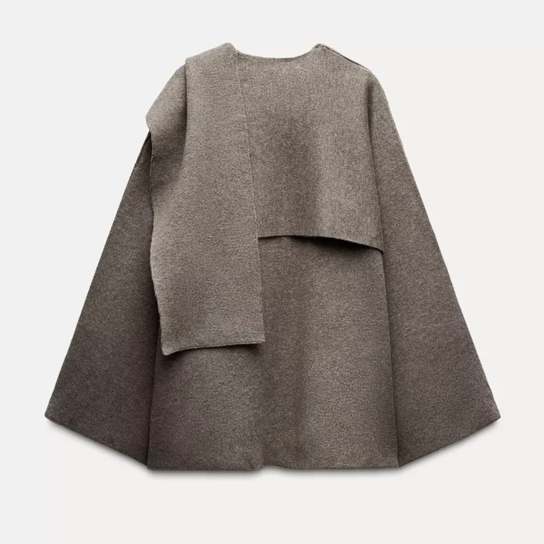 Eleganter und weicher Damenumhang Cape