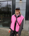 Sherpa-Fleece-Weste von hoher Qualität für Damen