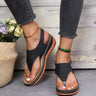 Orthopädische Damensandalen mit bequemer Sohle