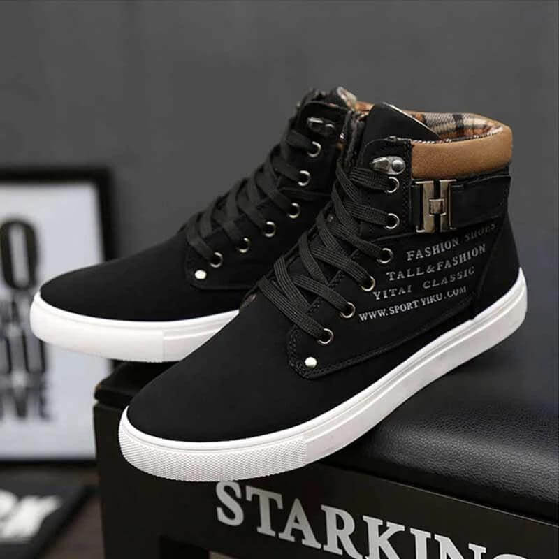 Casual mid-high boots for men – Comfortable and stylish sneakers
