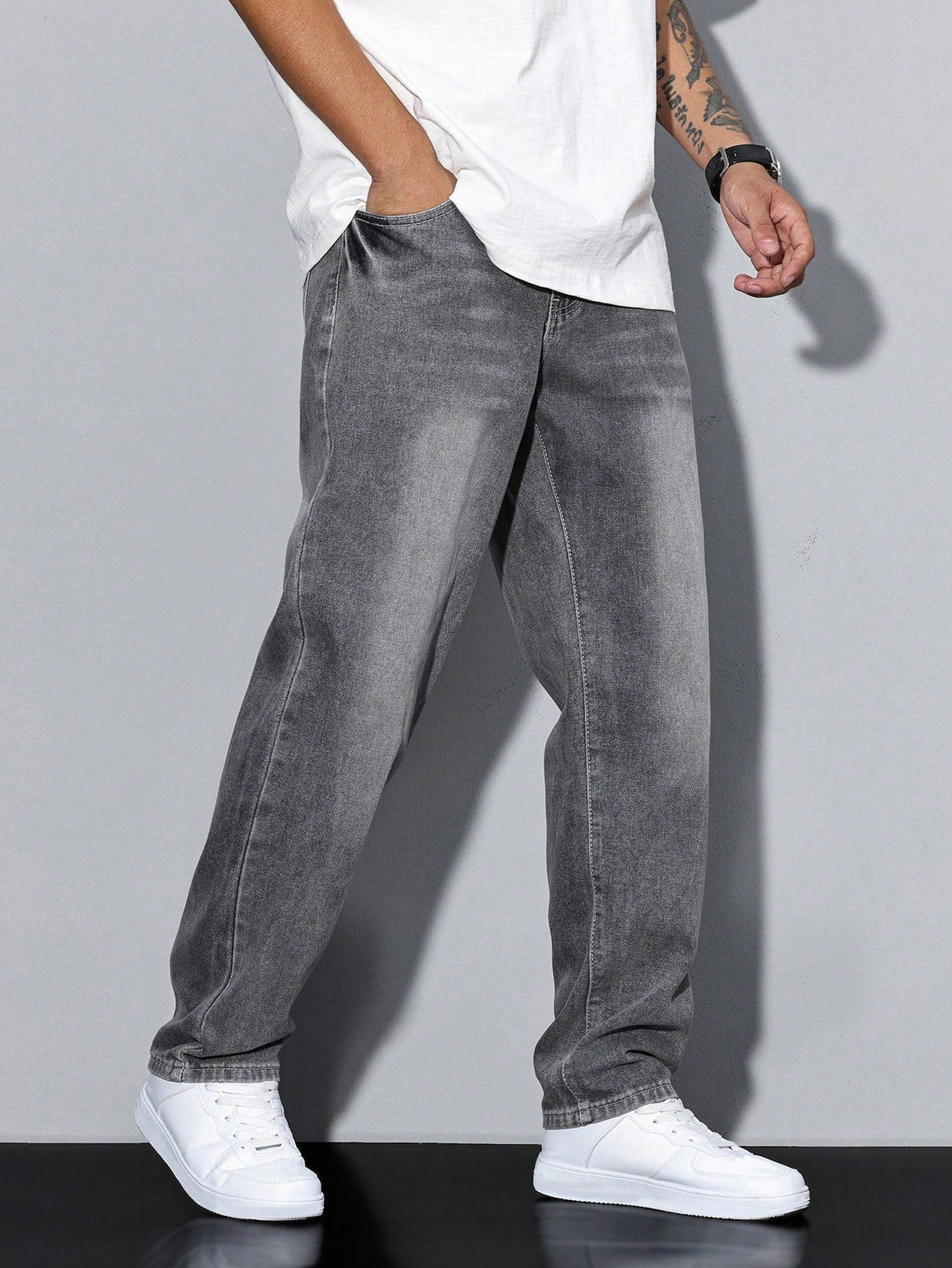 Herren Baggy-Jeans – Jeans mit lässigem Schnitt im Streetwear-Stil
