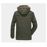 Herren Wintermantel mit Kapuze – Warme Parka mit weichem Futter