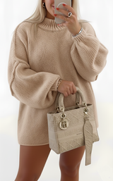 Women's Oversized Knit Sweater – Casual and Comfortable Winter Sweater