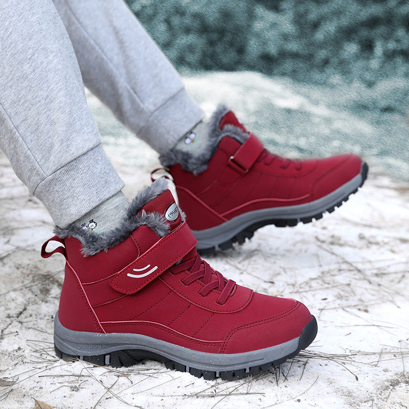 Unisex winter boots – warm comfortable non-slip ankle boots