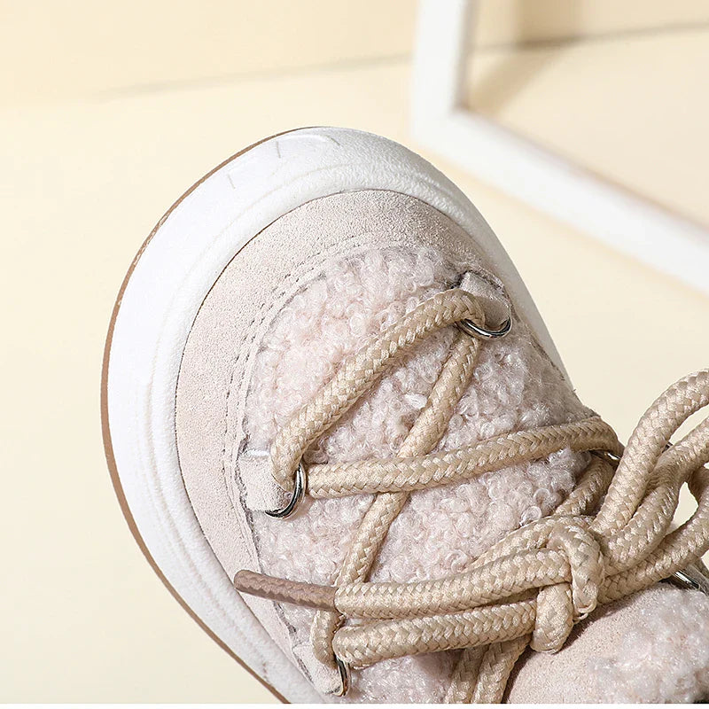 Baby-Winterschuhe – Warme, gefütterte, rutschfeste Hausschuhe