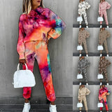 Damen-Loungewear-Set – Weiches zweiteiliges Set mit Sternenmuster