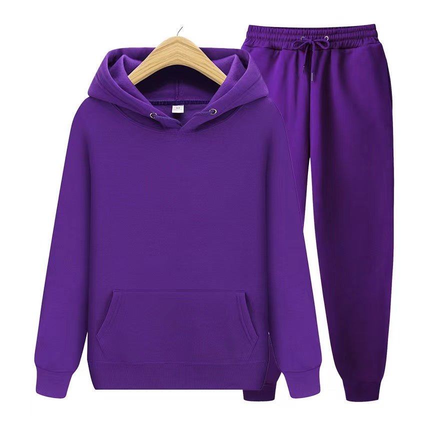 Unisex Kapuzenpullover- und Jogginghosen-Set für Komfort und Stil