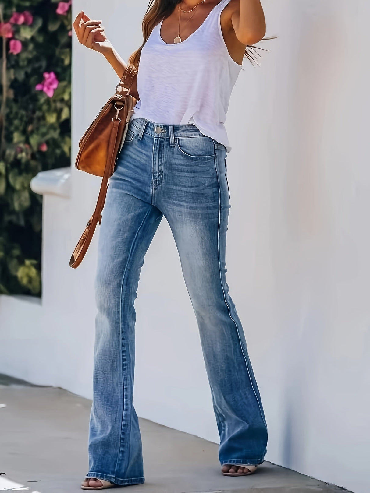 Jean Évasé Taille Haute für sommerlichen Stil